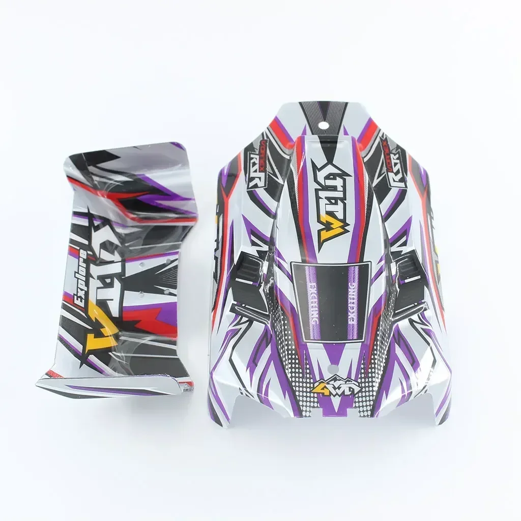 WLtoys 144016 144018 RC Parti di automobili telecomandate Verde Car Shell Cover Ad alta velocità 144016-2997 Car Shell Viola