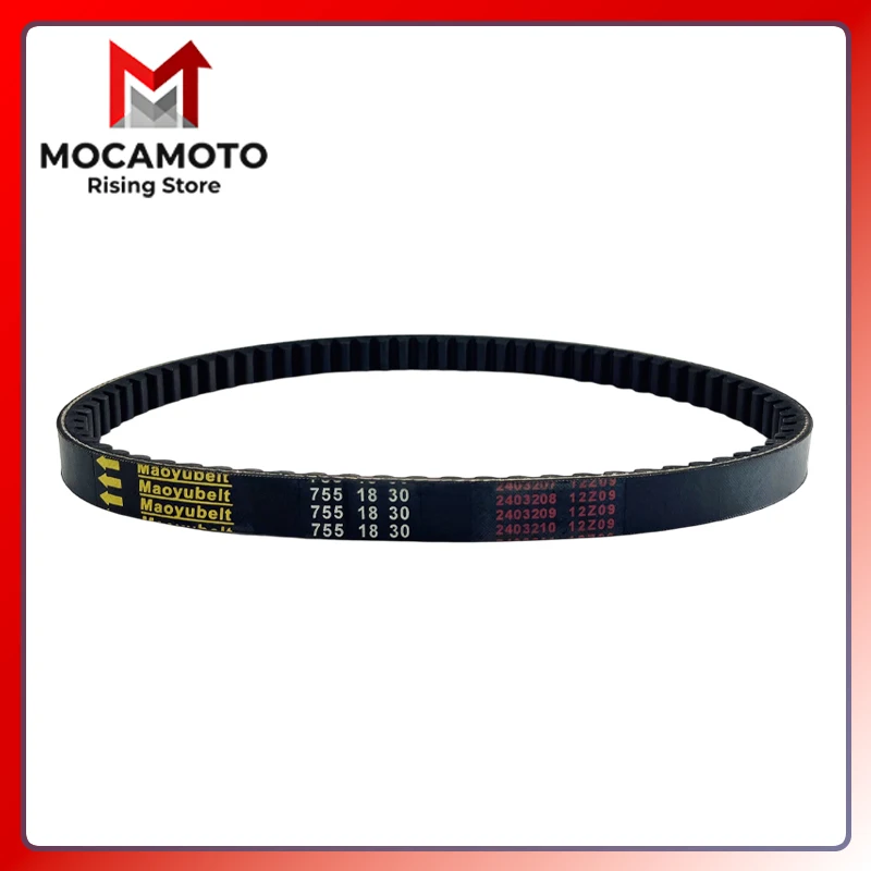 

Ремень вариатора MOCA Scooter 755 18 30 CVT для Peugeot Ludix 10 Sp Blaster Classic 50 Metal-x 50cc 729171 163750160, запчасти для двигателя