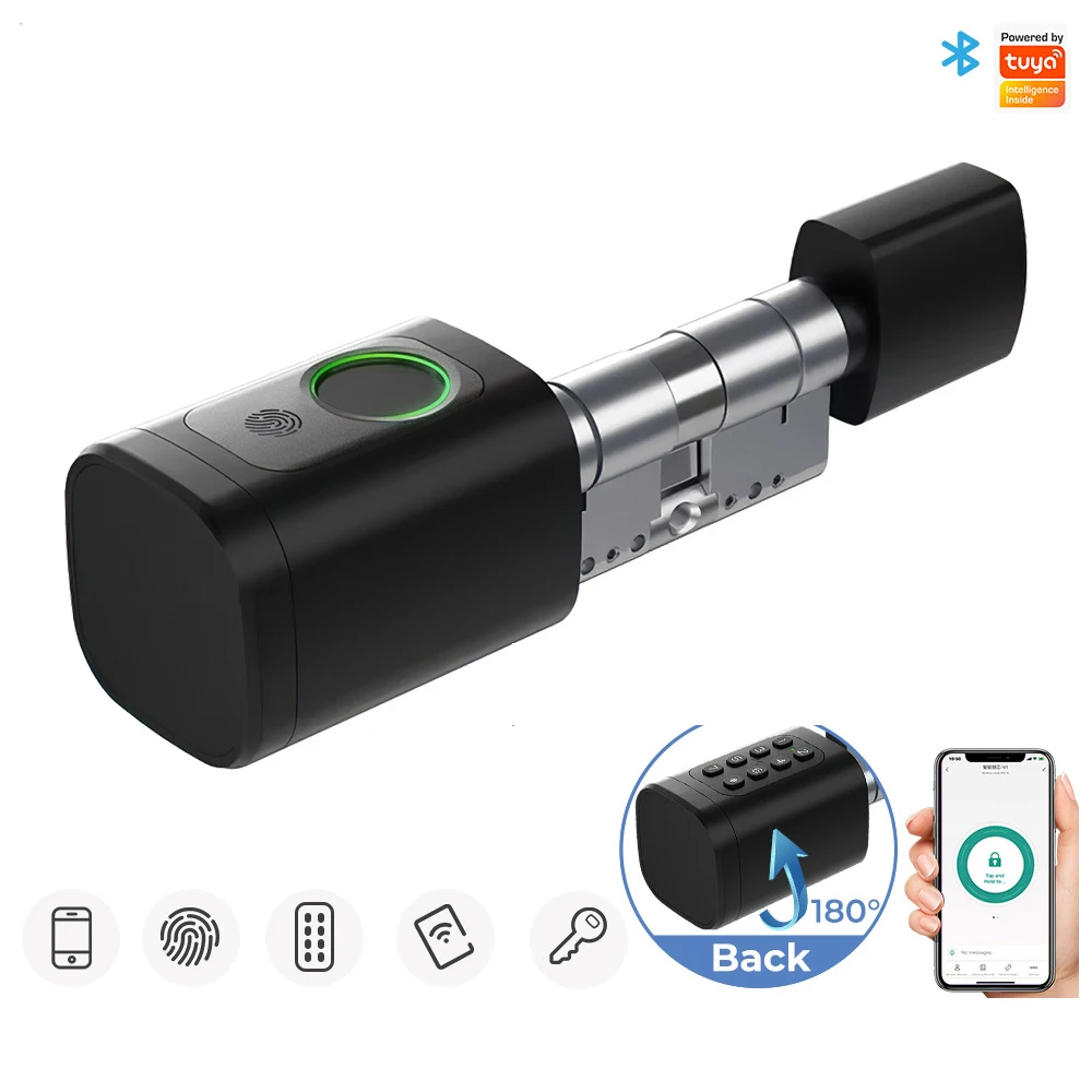 Intelligent Door Locks Fingerprint IC Card Key Cell Phone Application Household Intelligent Electronic Locks