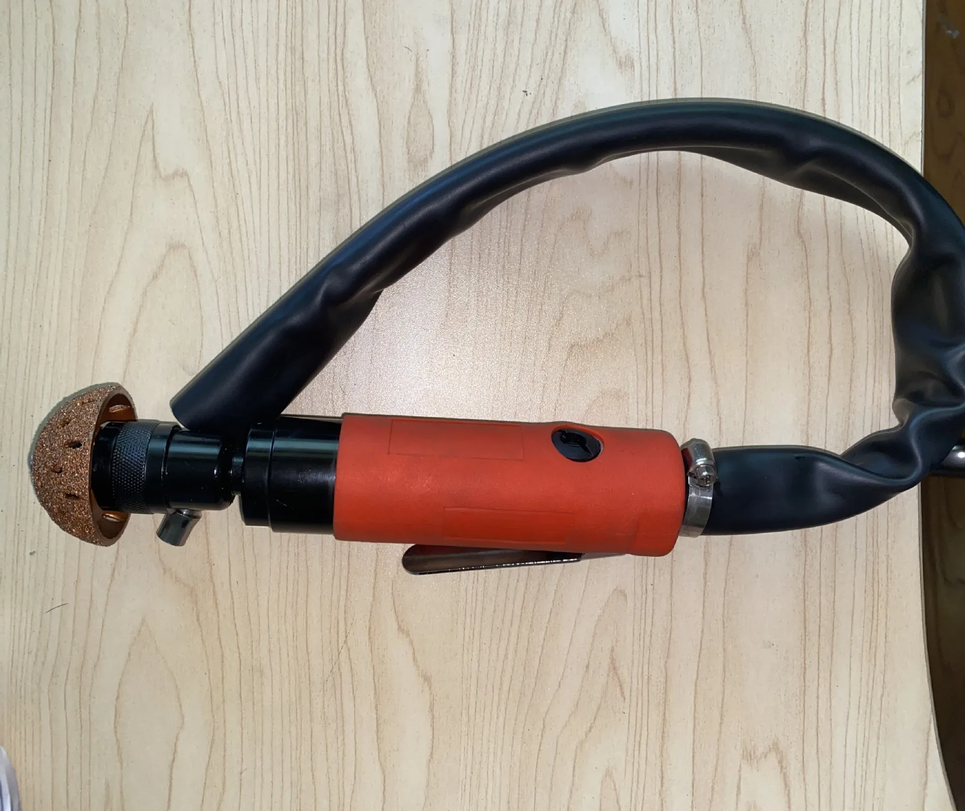 Moedor pneumático de baixa velocidade, aparador de polimento, reparo de pneus, moedor de gravação de baixa velocidade com cabeça de moagem de 38mm