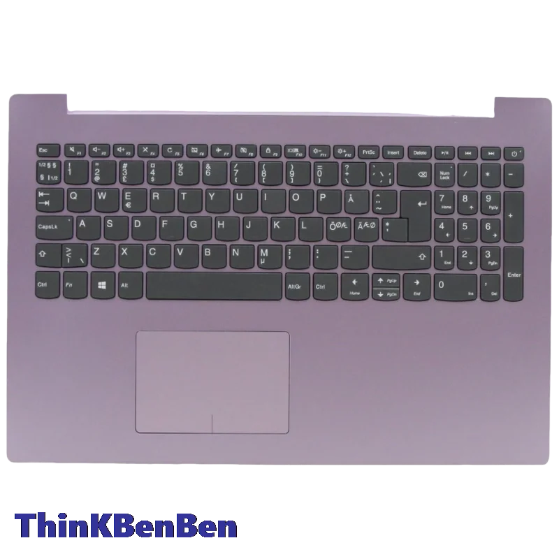 NDC Nordic Lilac Keyboard Upper Case Palmrest Shell Cover For Lenovo Ideapad 330 15 15IKB 15IGM 15AST 5CB0R59257