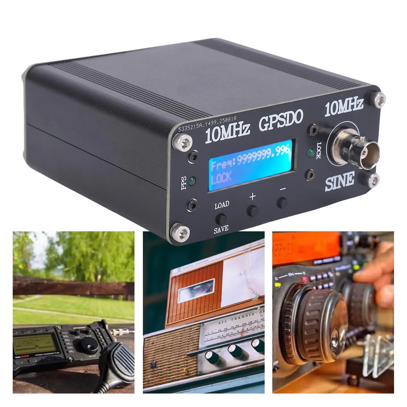 

Disciplined Clock GPSDO GPS Disciplined Oscillator 10MHz GPS OXCO Disciplined Clock for Audio Decoder Instrument Frequency Meter