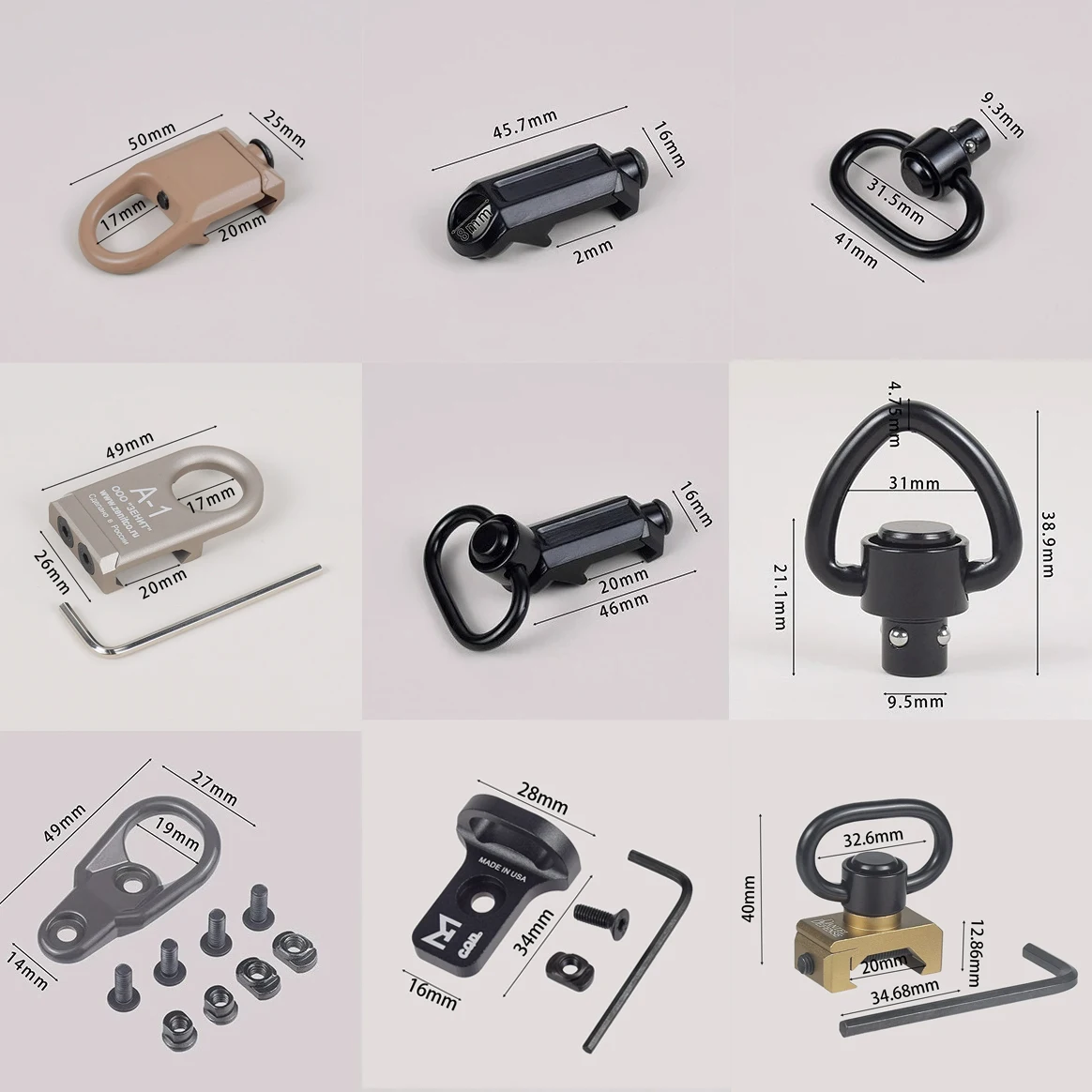 

Тактический ремень RSA, поворотное крепление GBB, параколесный пистолет, ремень для рельсов QD, быстросъемный адаптер, винтовка, страйкбол, низкопрофильный охотничий ремень