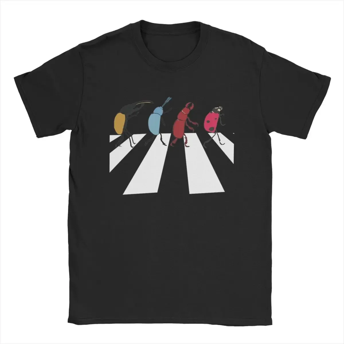 Beatle Men Anime Graphic T-shirts for Men Clothing Women Short Sleeve Tees Vintage High Quality 100%Cotton