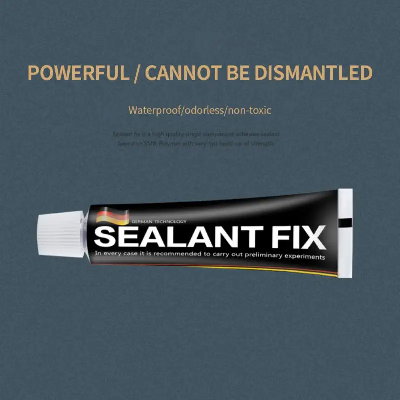 Sealant Super Glue Ultra-Strong Metal Glue Instant Sealant Fix Glue Quick Drying Nail Free Glue Powerful Bond Glue Strong Glue