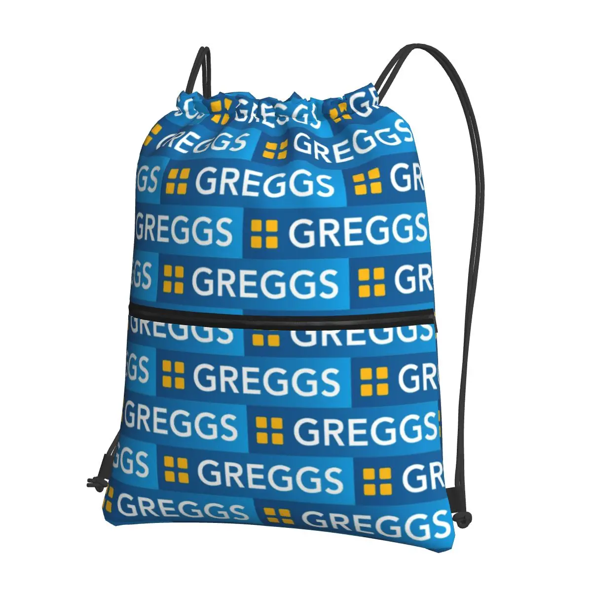 Greggs Logo Mochilas portáteis, Drawstring Bag, Casual Bundle, Sapatos de bolso, Estudantes, Tendência