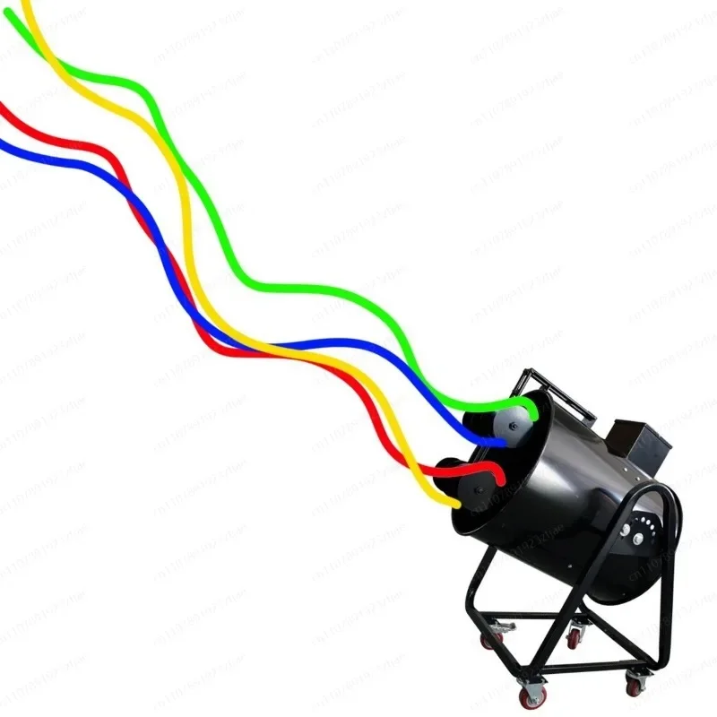 Easy and Quick Install 1200W Ribbon Stadium Shot Blaster with a Big Powerful Fan Flying Streamer Machine for Flowing Performance