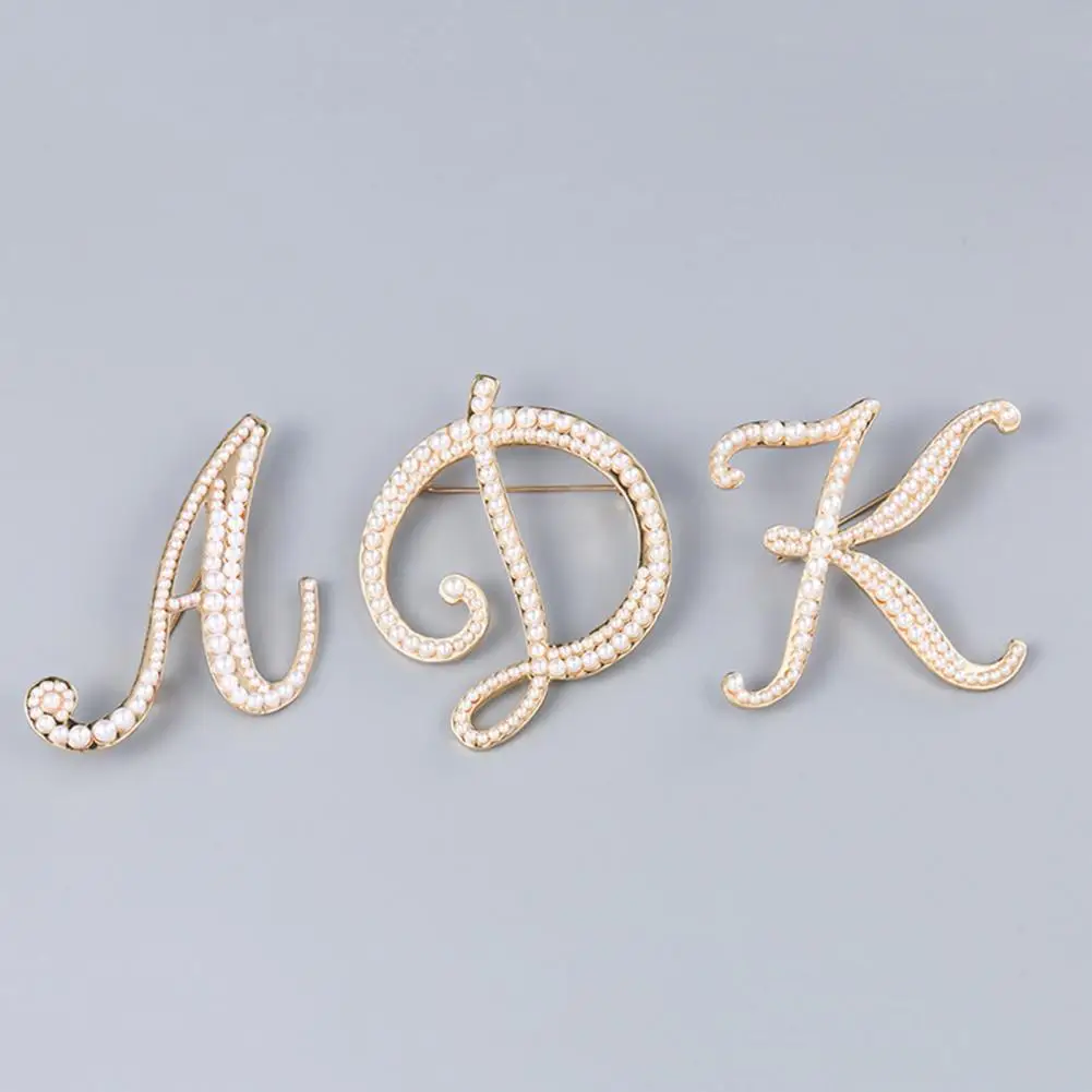 Female  Stylish Electroplated Long Lasting Lapel Brooch Alloy Brooch Pin All Match   for Dating