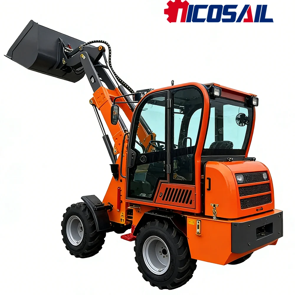 

ZL918X Telescopic Boom Loader Wear-Resistant CE EPA for Narrow-Alley Material Moving Lifting Hauling Farm Garden Easy Maneuver