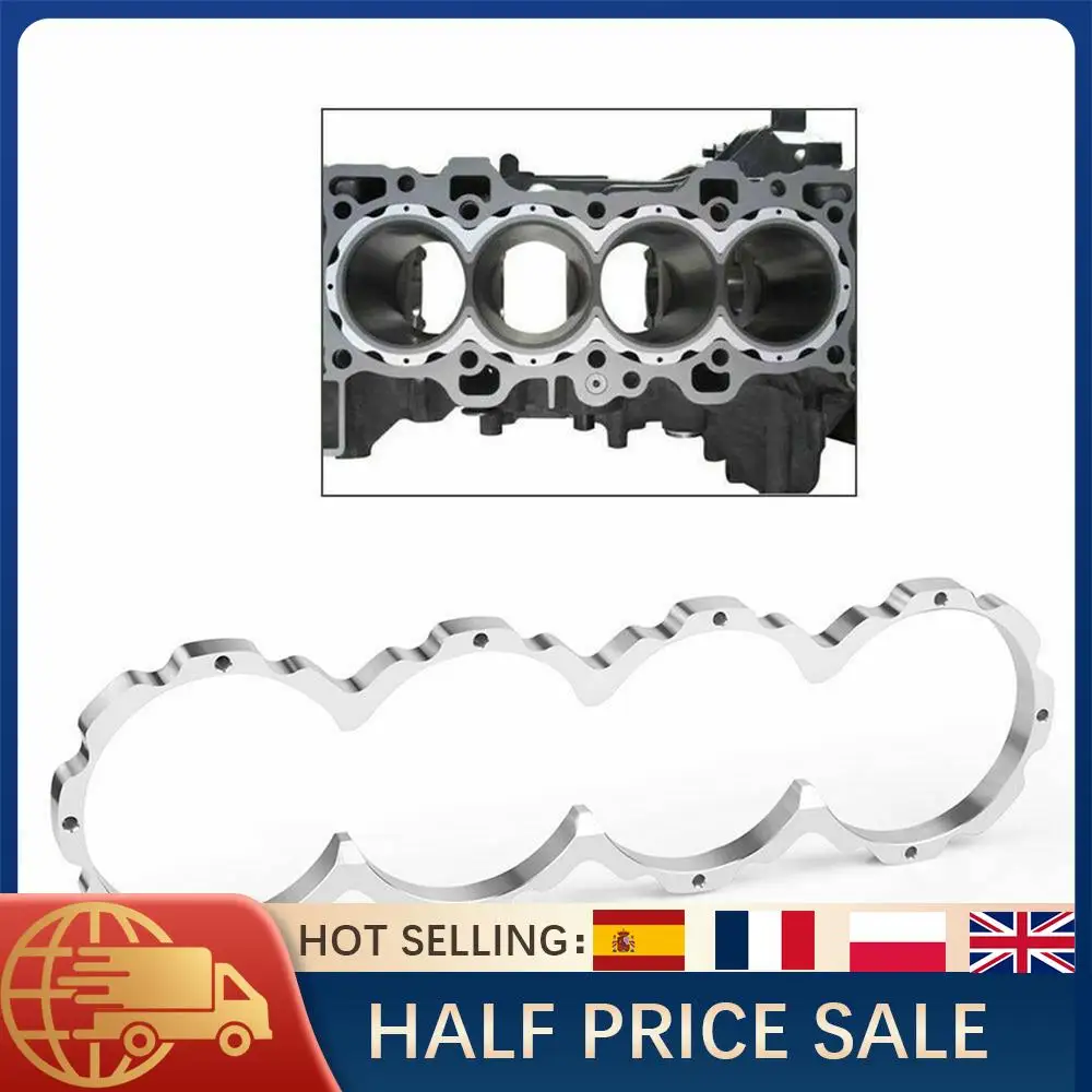 Block Guard Engine Block Protection Pad for B16 B18 B16A B18A B18C LS GSR Type-R VTEC Aluminum CNC Auto Performance Part