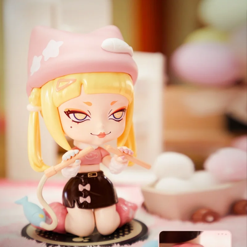 Kayla\' X Dare Tide Block Series Blind Box Toys Cute Action Anime Figure Kawaii Mystery Box Model Designer Doll