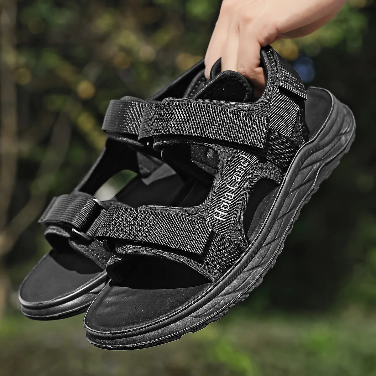 

Men's Lightweight Anti-Slip Beach Shoes Soft Sole Breathable Water Slippers Outdoor Casual Trendy Slip-On Footwear