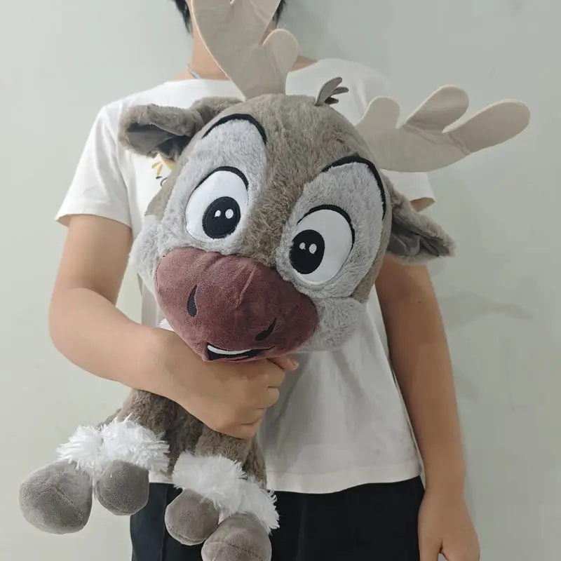 

Sitting 22cm,35cm Frozen Sven Stuffed Plush Toy Kawaii Christmas Reindeer Sven Soft Kids Dolls Gifts
