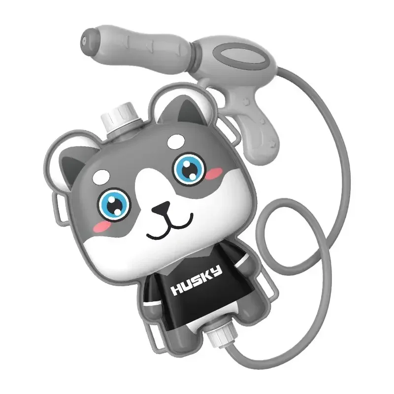Squirt Toy Summer Water Guns Cartoon Animals Pool Toys Outdoor Beach Water Battle Wimming Pool Party Backpack Spray Water Gun