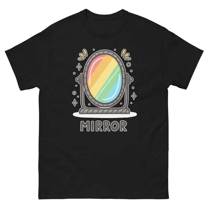 

Mirror School Classroom Object Office Teacher T Shirt