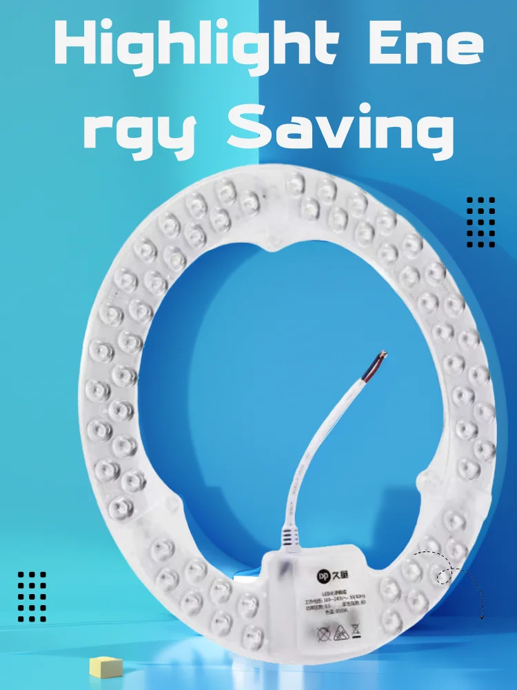 LED Panel 220V 6500K Round LED Module 16W 21W 45W 80W For Ceiling Lamp Replacement LED Light Panel High Brightness Modules