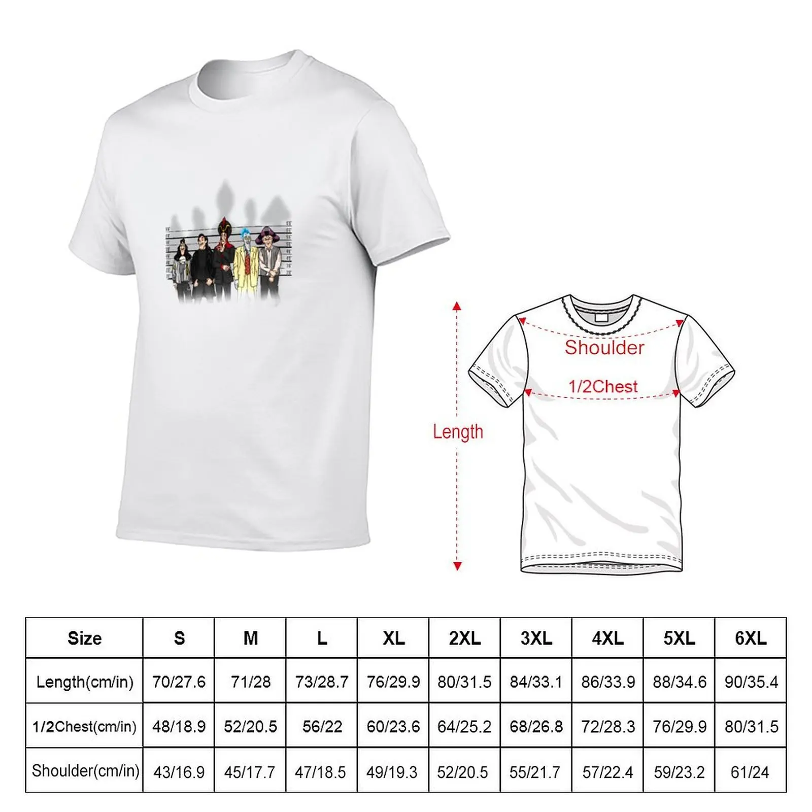 The Usual Suspects T-Shirt graphics graphic t shirt vintage mens t shirt
