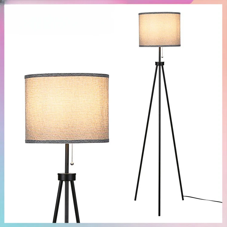 

Modern living room floor lamp Bedroom bedside minimalist three legged floor lamp