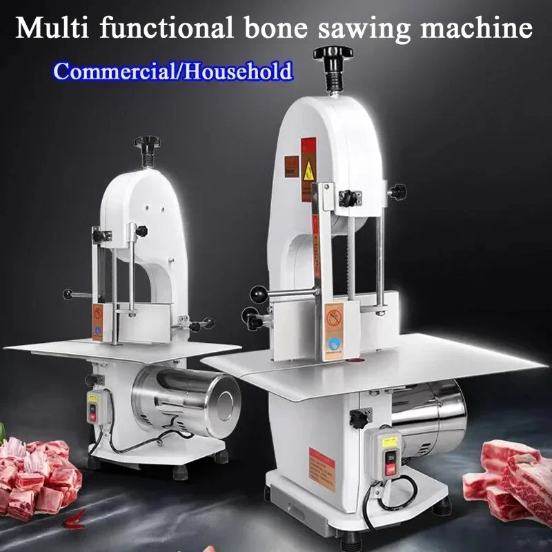 

Stainless Steel Meat Band Saw Bone Sawing Machine Commercial Chicken Cutter Frozen Pork Trotters Cutting And Dicing Equipment
