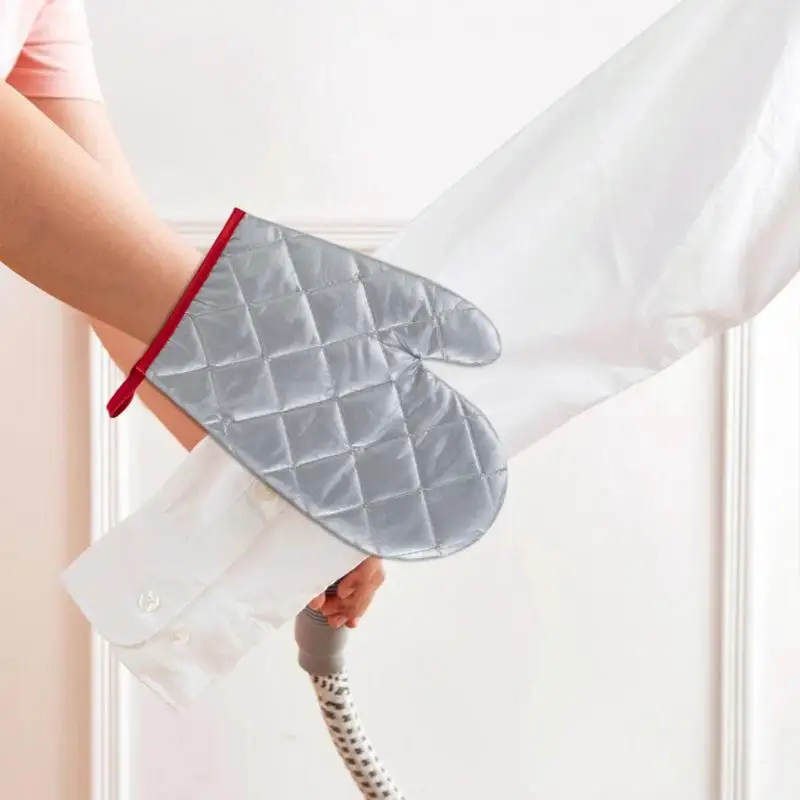 Garment Steamer Ironing Gloves Handheld Mini Ironing Pad Heat Resistant Steamer Mitt Waterproof Clothes Accessories