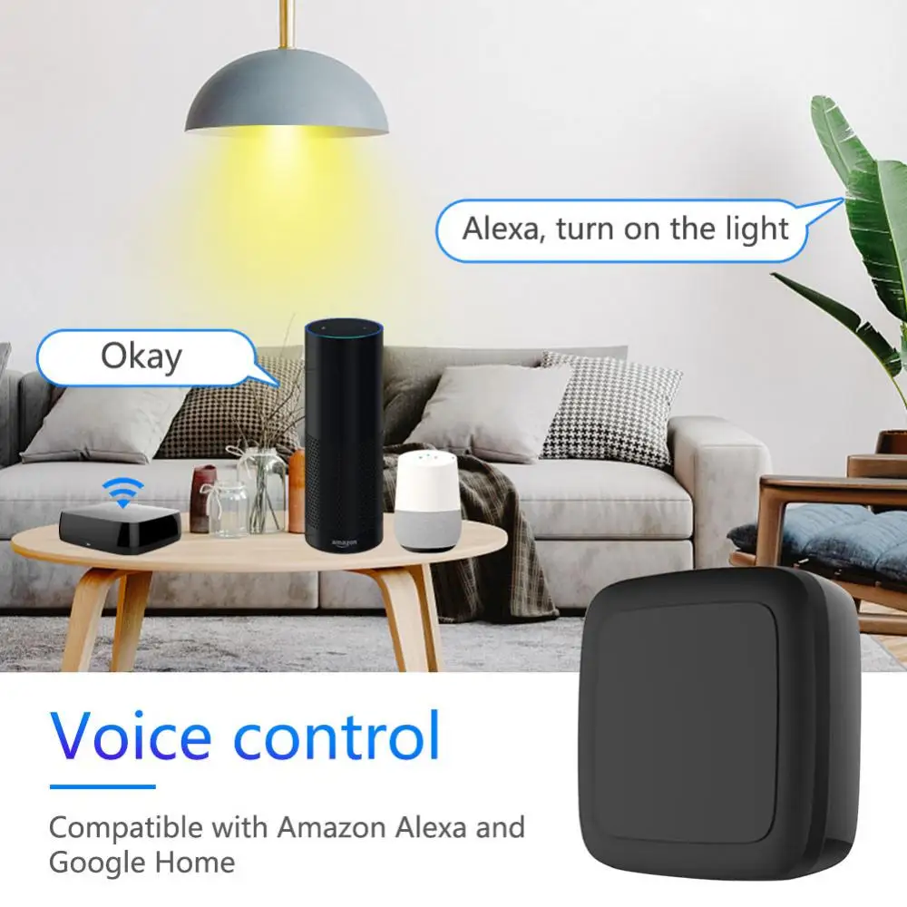 Télécommande universelle Tuya WiFi RF IR, contrôle de la maison intelligente pour TV DVD AUD, climatiseur nous-mêmes avec Alexa Home