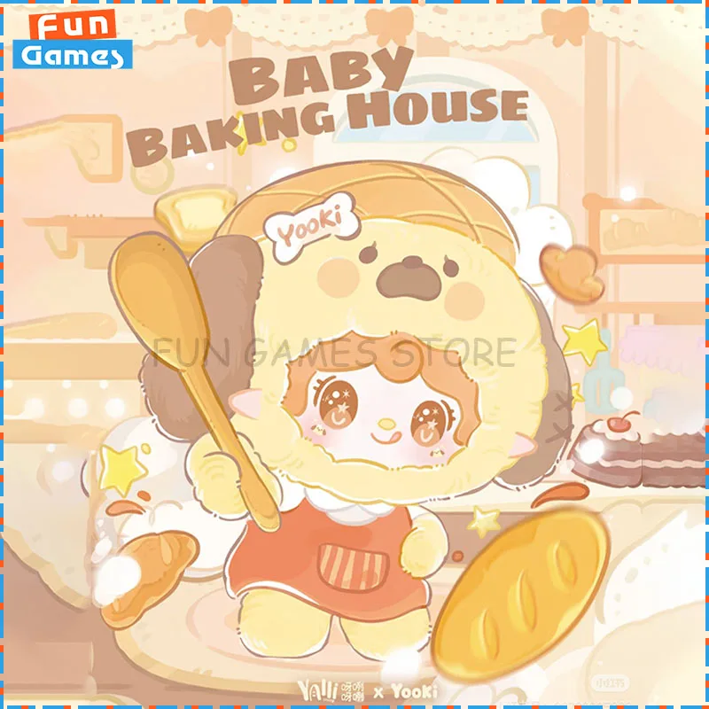 

New Yooki Blind Box 600% Baby baking House Mystery Box Kawaii Doll Ornament Custom Toy Collection Girl Birthday Toy Gifts