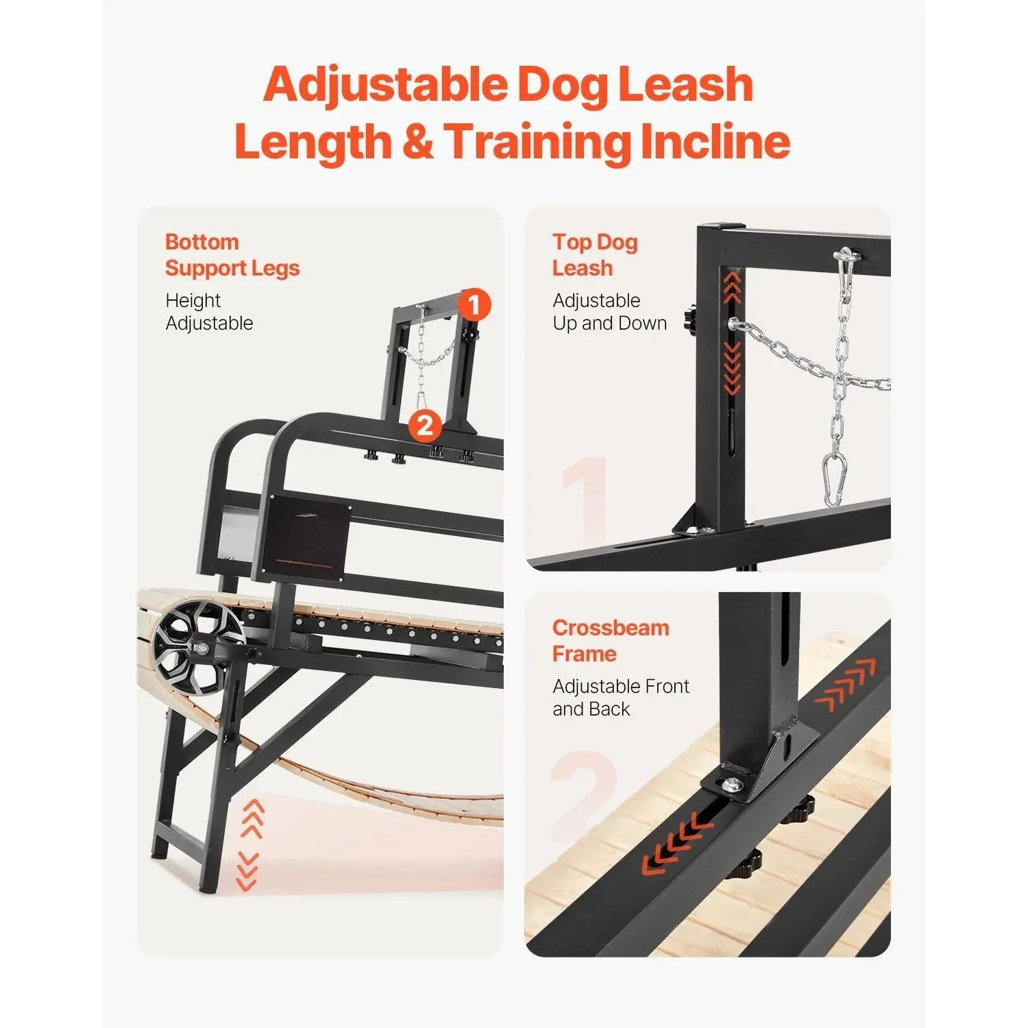 Indoor Pet Treadmill Dog Treadmill Suitable for Medium Dogs Up to 220 Lbs Training Supplies