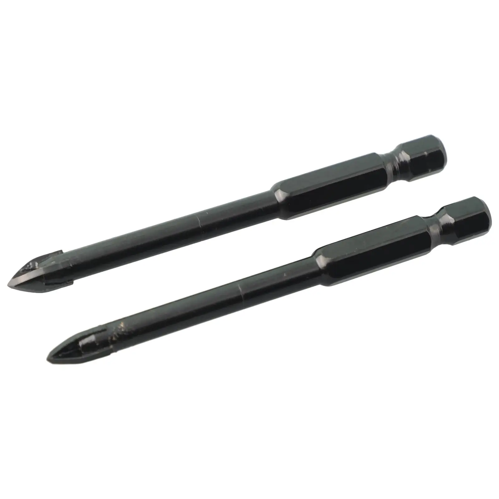 Mata Bor Shank Hex 6Mm 74Mm Shank Hex Silang Karbida Multifungsi Paduan YG6X 5 Buah Porselen Marmer