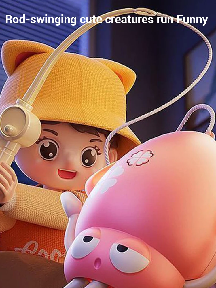 ألعاب الحبار الراقص الإلكترونية مضحك التعريفي الكذب الحبار المسطح طفل التطوير التفاعلي مع الضوء والموسيقى هدايا وقت البطن #3