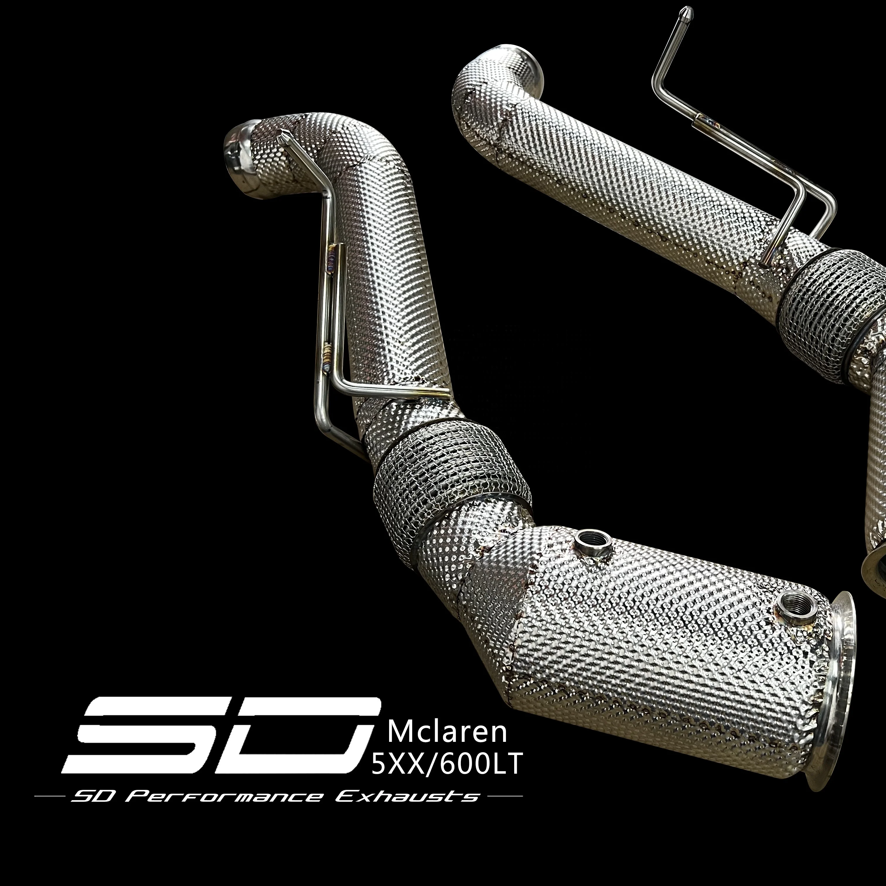 

Exhaust Pipe Factory Manufacture of Stainless Steel McLaren Car Down Pipe for McLaren 540c 570s 570GT 600LT