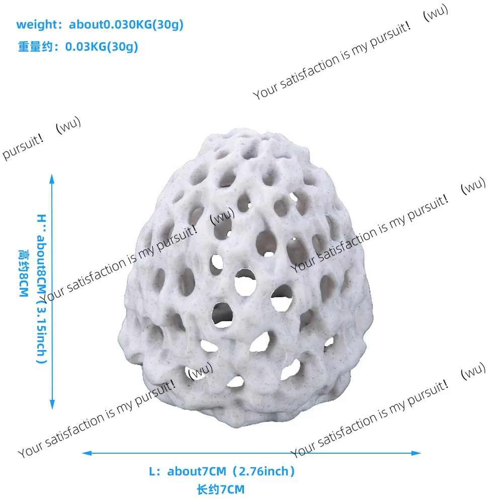 

Multifunctional shrimp house shelter nest aquatic petri dish simulation multi-hole coral stone shrimp breeding nest fish
