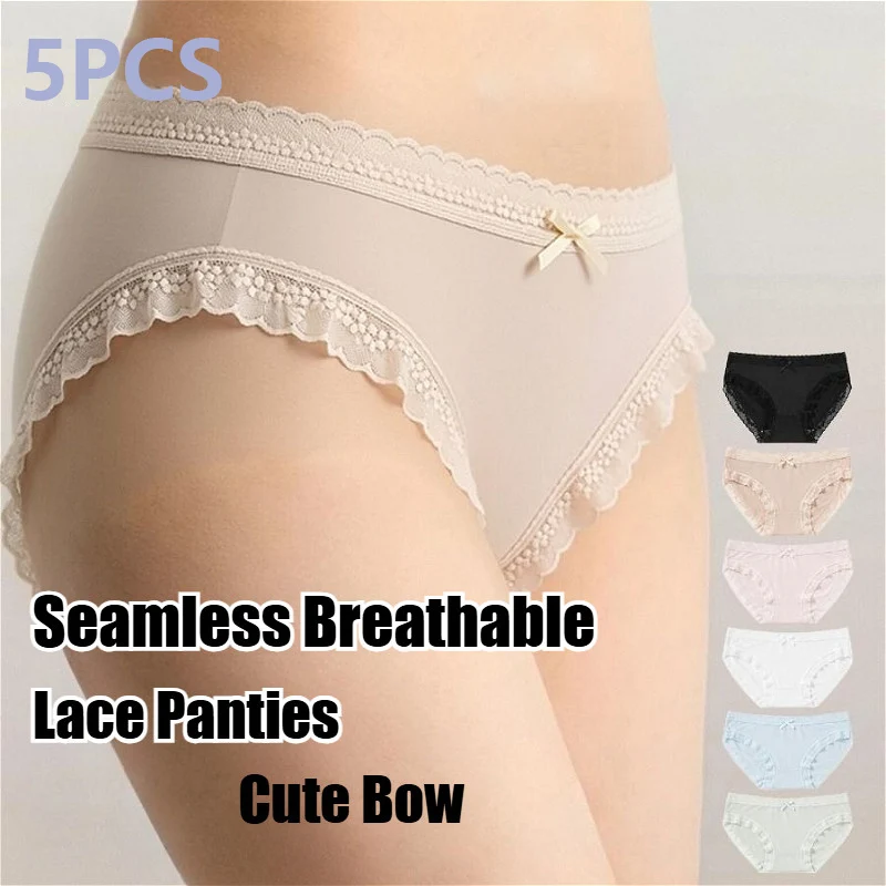 #14 Cheap Womens Lace Trim Comfort Panties Worth Buying