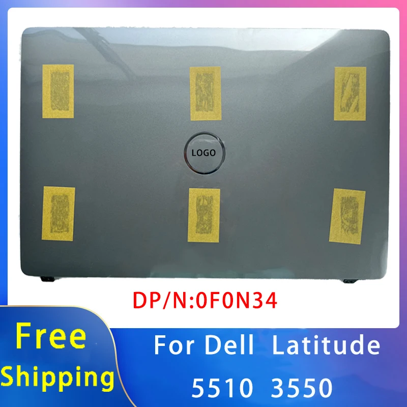 New For Dell Latitude 5510 3550; Replacemen Laptop Accessories Lcd Back Cover With LOGO CY9KF 5N60F 0F0N34