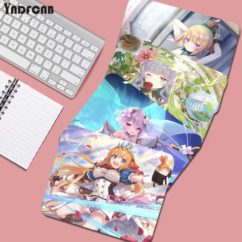 

Princess Connect Mousepad 25x29cm Small Gaming Mouse Pad Gamer Mat Keyboard Pad Decoration Mause Pad Office Desk Accessories