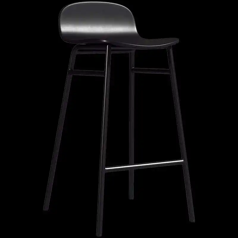 كراسي بار بسيطة على الطراز الإبداعي، مقعد مطبخ عالي بسيط لتوفير المساحة، أثاث بار فاخر من Banqueta De Cozinha Alta