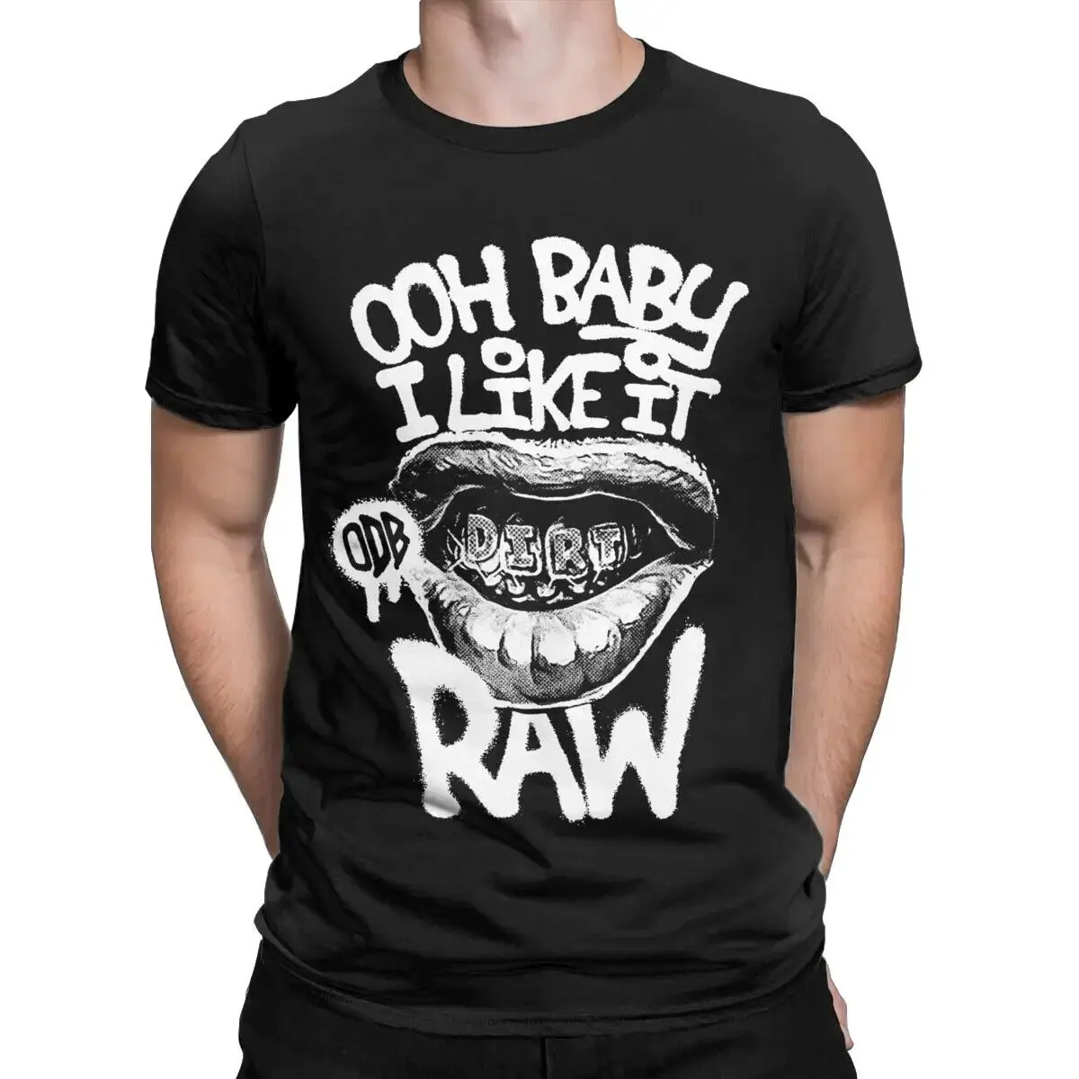 Summer Men Women's Ol Dirty Bastard ODB Shirt Outfit 100% Cotton T-shirt Clothes
