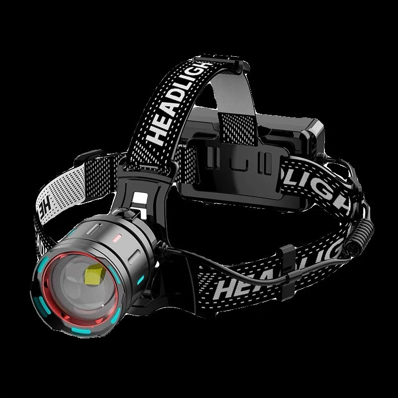 Powerful XHP360 36-core Headlamp Flashlight 18650 Rechargeable ZOOM Head Flashlights High Power Head Lamp Fishing Headlight