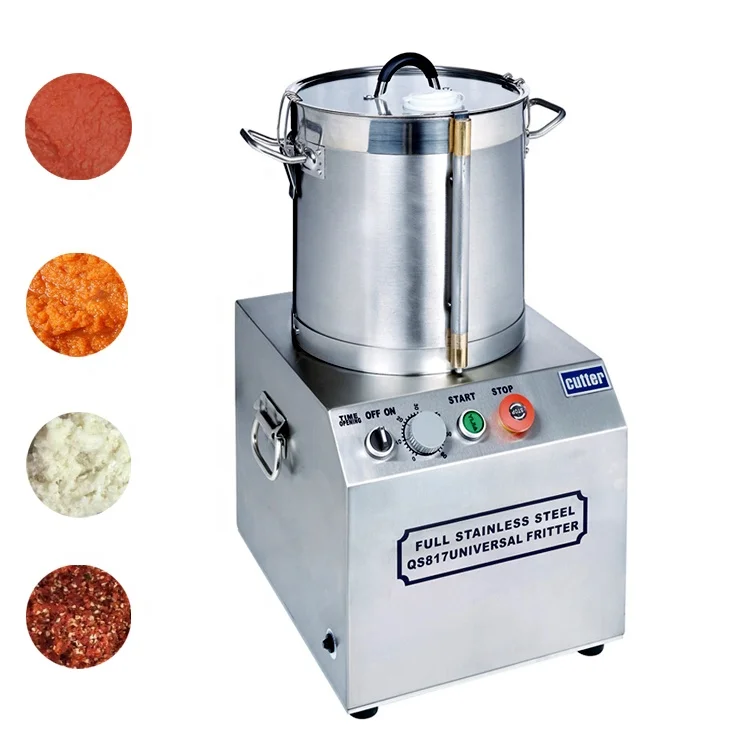 Stainless Steel 3L/4L/6L/10L Small Food Cutter Blender Chopper Machine for Chilli/Garlic/Peanut/Fruit