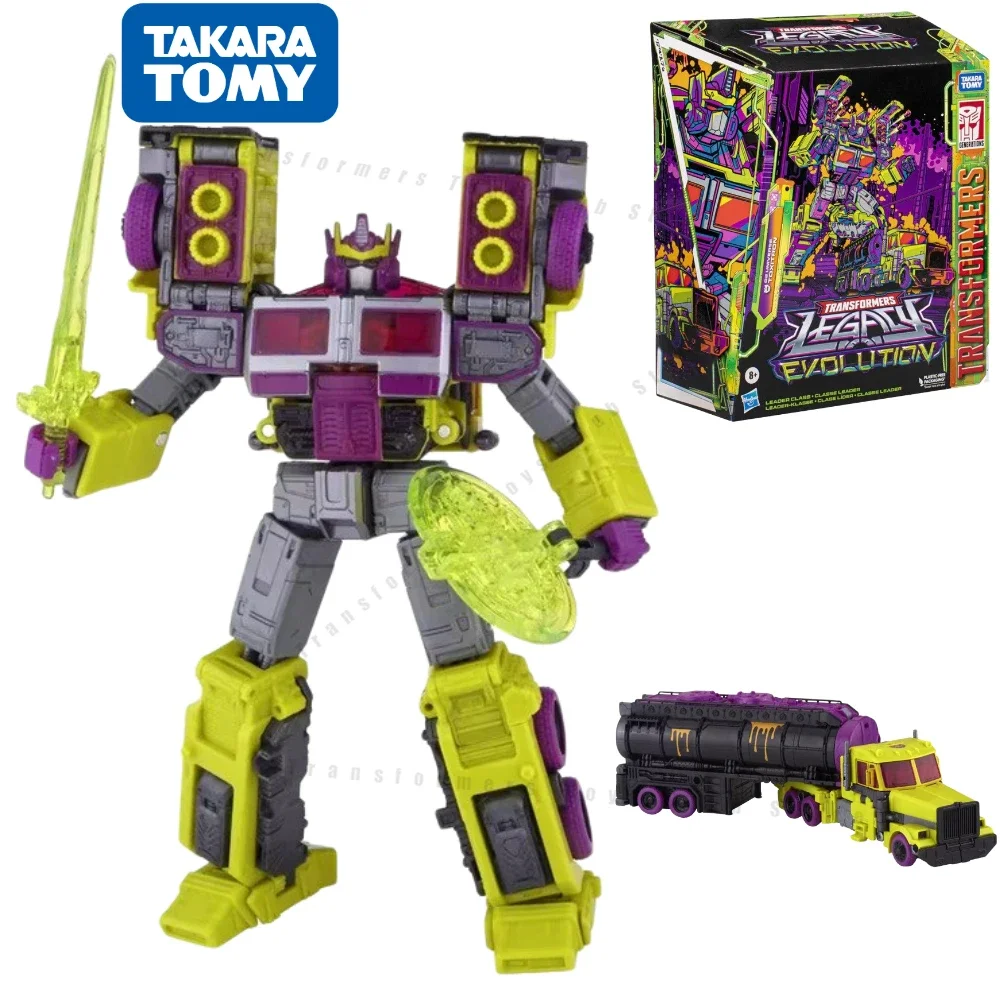 

In Stock Takara Tomy Transformers Legacy Evolution G2 Universe Leader Toxitron Action Figure Model Toy Gift Collection