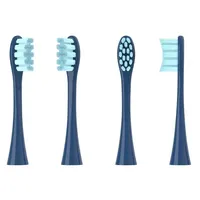 2/4PCS Soft Replacement Heads For Oclean X/ X PRO/ Z1/ F1 Blue Brush Heads DuPont Sonic Toothbrush Vacuum Bristle Nozzles