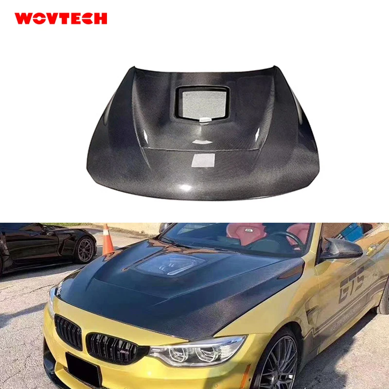 

Прозрачный стильный капот из карбона OEM для BMW M3 G80 M4 G82 G83, настоящий карбон