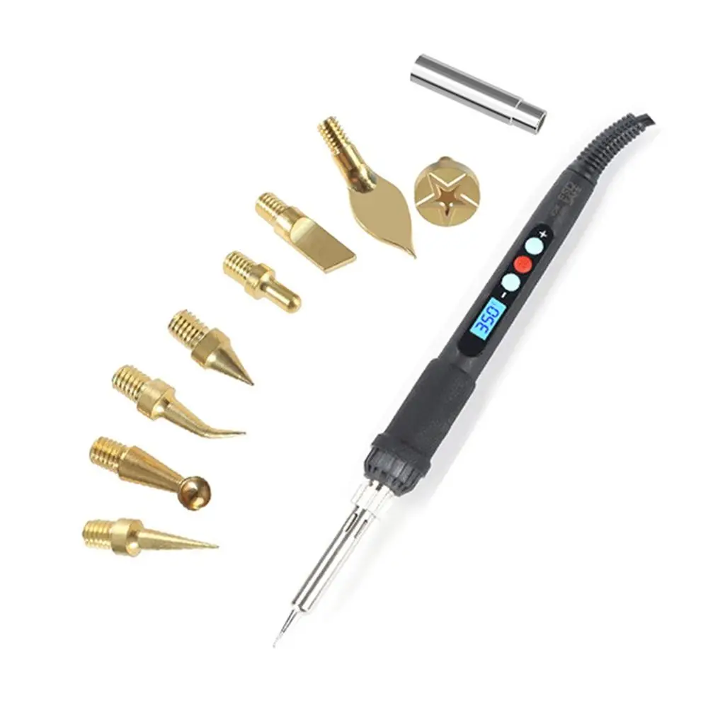 

9PCS/Set Gold 3D Printer Accessories Electrician Maintenance Tool 3D Printing Modify Finishing Tool Welding Accessories