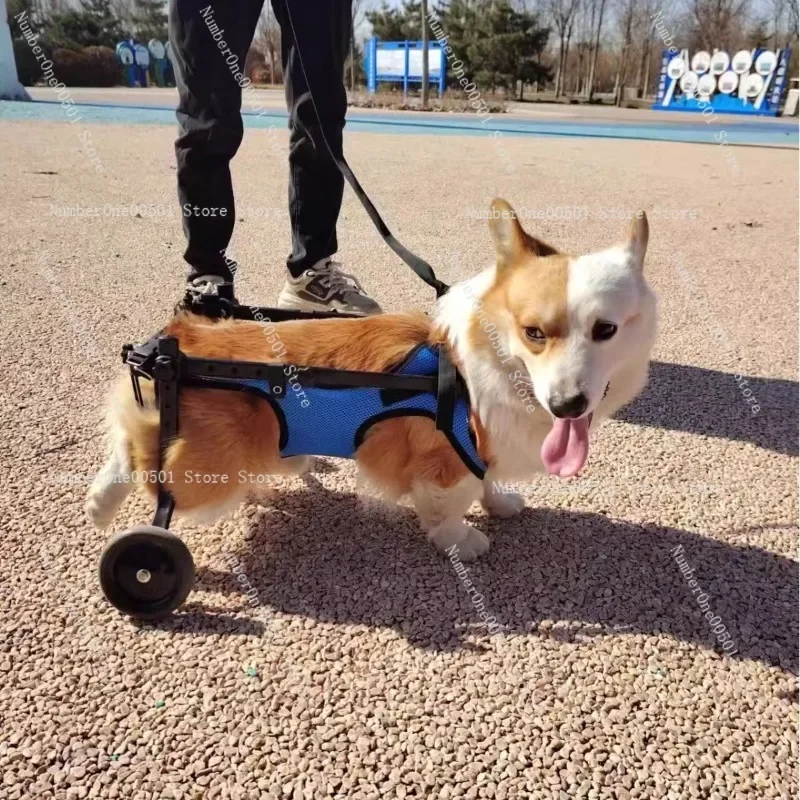 Dog Wheelchair Hindlimb Paralysis Pet Scooter Disabled Dog Hindleg Assistance Cat Teddy Large Small Dog Bracket