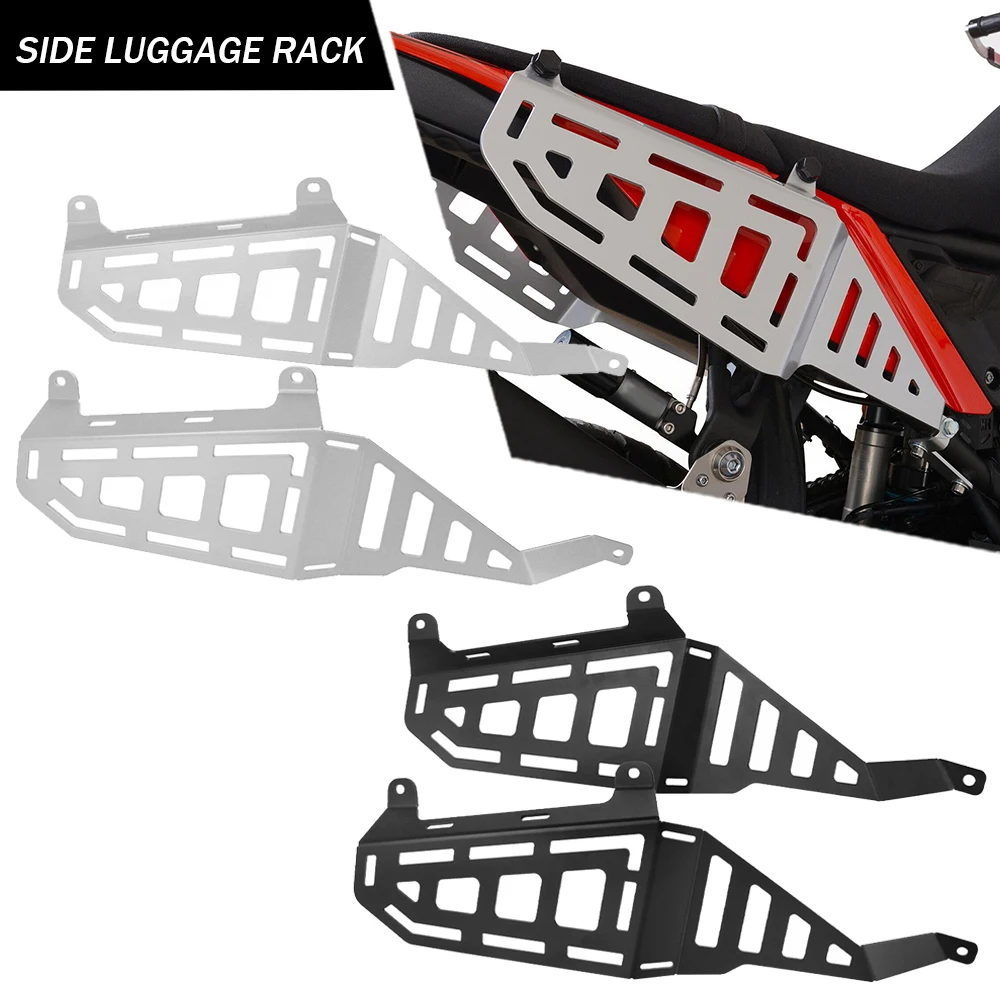 

Luggage Rack Side Pocket Brackets Side Bag Bracket Side Luggage Carrier Mount Holder For Yamaha Tenere 700 T7 T700 2019 - 2025