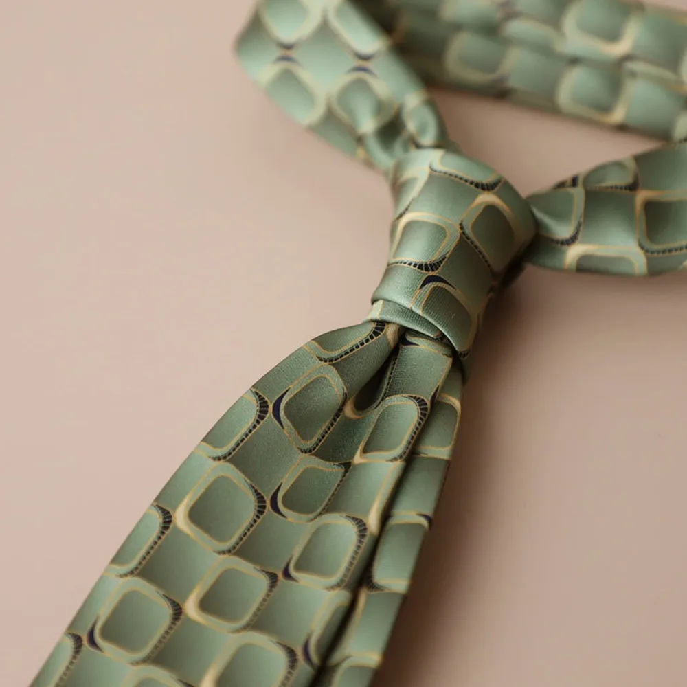 レトロ模造シルクネクタイ 8 センチメートル紳士エレガントなメンズネクタイボヘミアンスタイル花柄ビジネススーツアクセサリー