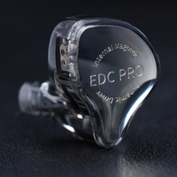 KZ EDC PRO High-Sensitivity Large Dynamic Earphone Silver Plated Cable \\ OFC Flat Cable Optional