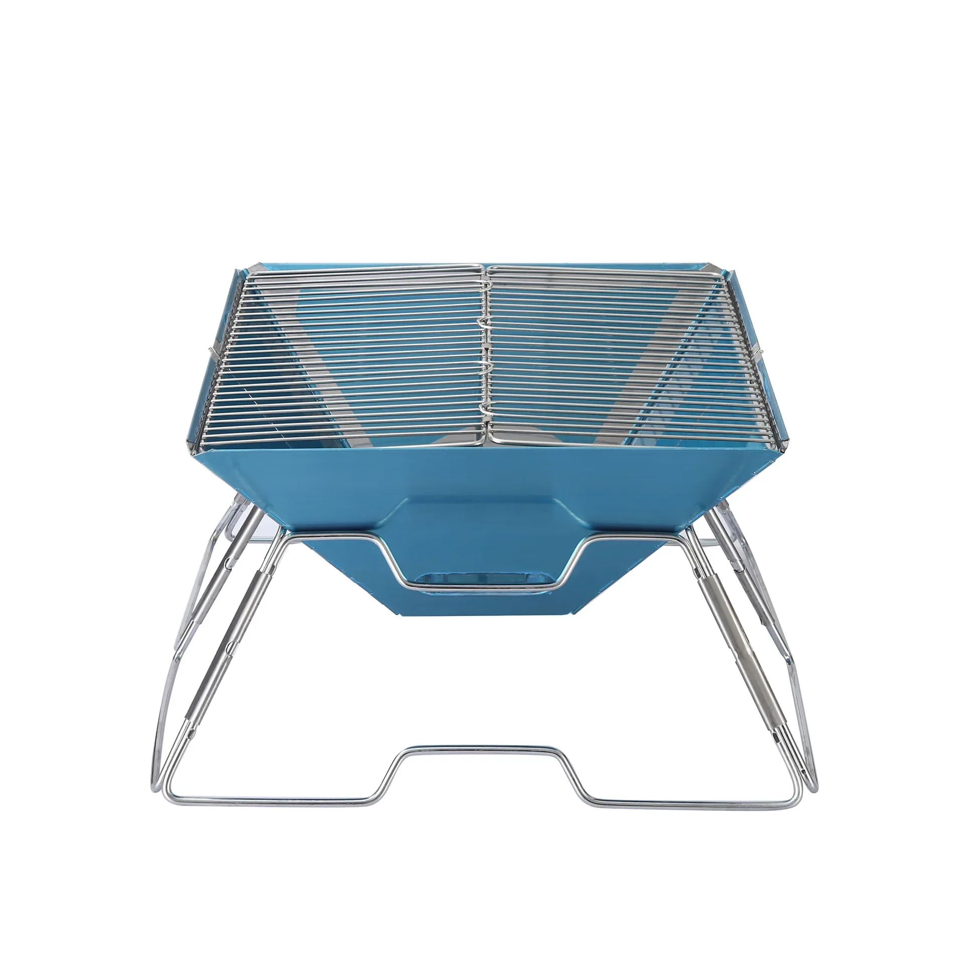 

Modern Design Stainless Steel Firewood Stove for Home Heaters Outdoor Picnics Freestanding Installation for Wood Fuel