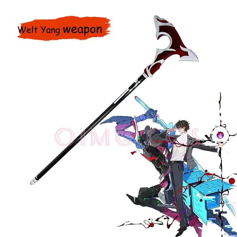 Sky05 Welt Yang Cosplay Honkai Star Rail Prop Pak Wapen Houten Wandelstok 99Ji *