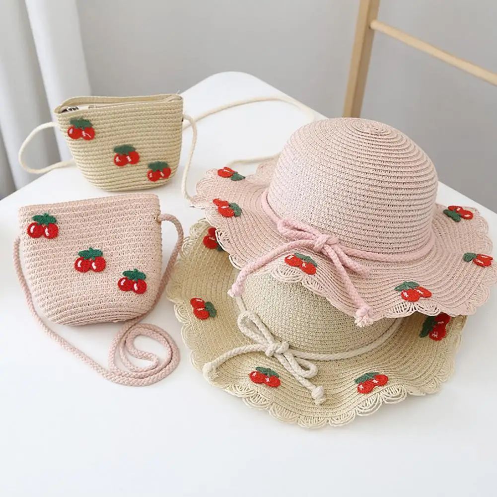 

Solid Construction Durable Handmade Braid Breathable Straw Hat Bag Clothing Accessories