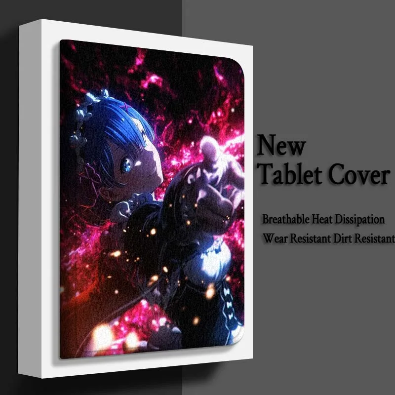 انمي ياباني إعادة صفر لباد برو اير ميني 1 2 3 4 5 6 7 7th 8th 9th 10th 11th 10.2 9.7 10.5 10.9 11 12.9 13 بوصة حافظة كمبيوتر لوحي #6